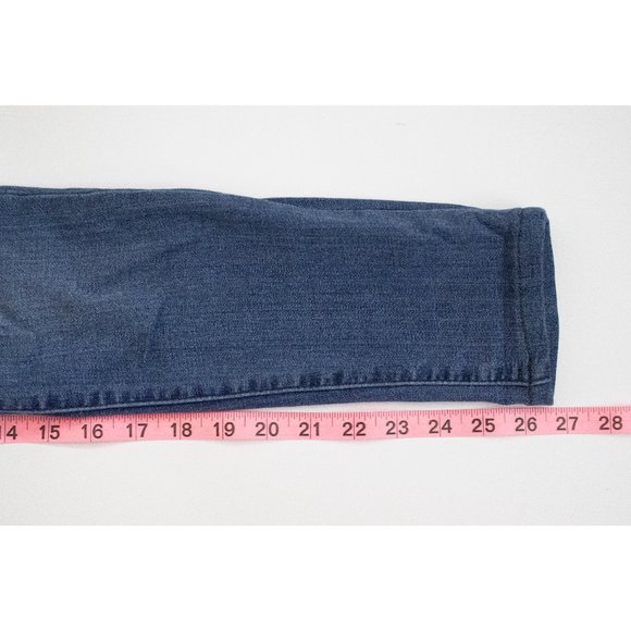 The Limited Denim Skinny Jean - Soft Modal Stretch Denim - Medium Blue Wash - 2 - Picture 10 of 10